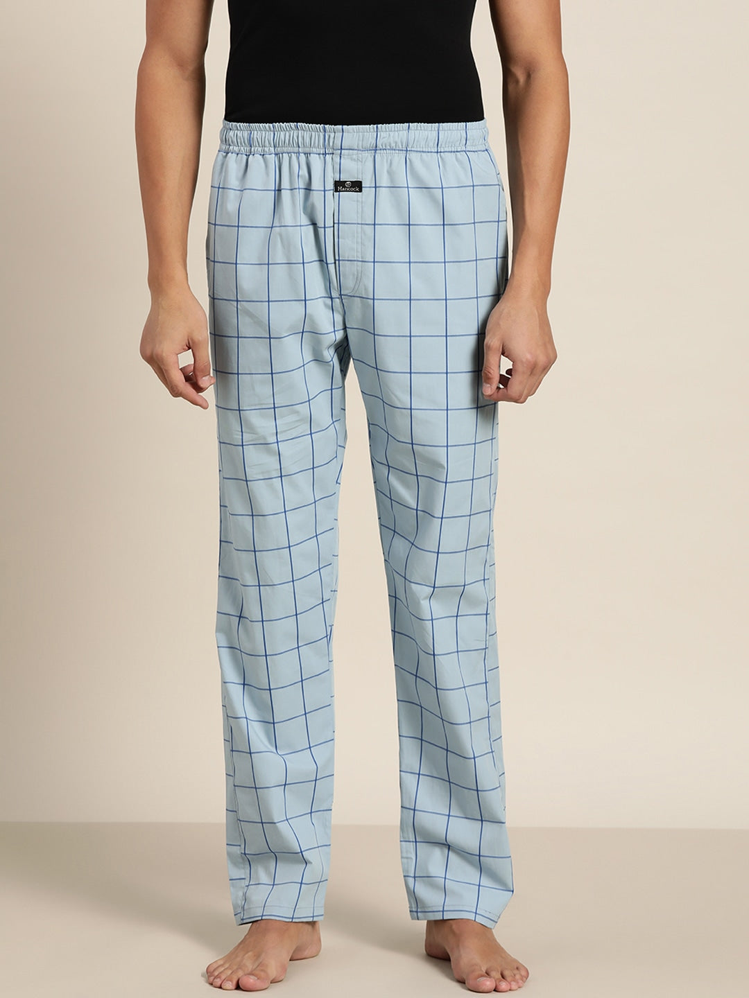 Men's Lounge Pants Pack of 2| Black & Brown Stripes | Fits Waist Size 28
